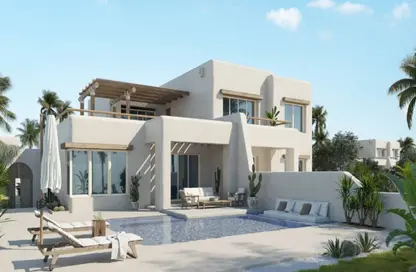 Twin House - 3 Bedrooms - 4 Bathrooms for sale in The Med - Ras Al Hekma - North Coast