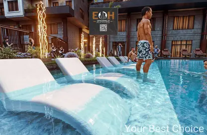 Apartment - 1 Bedroom - 1 Bathroom for sale in El Hadaba District - Hurghada - Red Sea