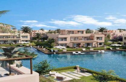 Townhouse - 3 Bedrooms - 3 Bathrooms for sale in Hacienda Waters - Qesm Ad Dabaah - North Coast