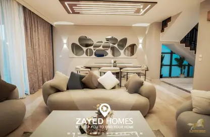 Townhouse - 4 Bedrooms - 4 Bathrooms for rent in Westown - Sheikh Zayed Compounds - Sheikh Zayed City - Giza