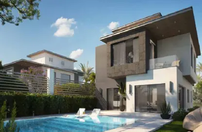 Villa - 4 Bedrooms - 3 Bathrooms for sale in Creek Town - The 1st Settlement - New Cairo City - Cairo