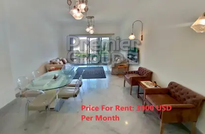 Apartment - 2 Bedrooms - 2 Bathrooms for rent in Katameya Heights - El Katameya Compounds - El Katameya - New Cairo City - Cairo