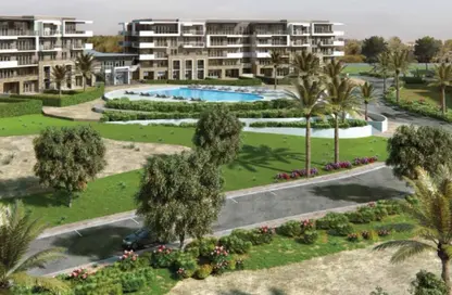 Apartment - 4 Bedrooms - 4 Bathrooms for sale in The Fourteen Golf Residences - Uptown Cairo - Mokattam - Cairo