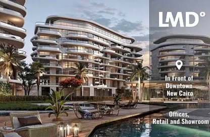 Retail - Studio - 3 Bathrooms for sale in One Ninety - South Teseen St. - The 5th Settlement - New Cairo City - Cairo