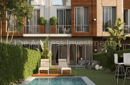 Townhouse - 4 Bedrooms - 5 Bathrooms for sale in Azzar 2 - 5th Settlement Compounds - The 5th Settlement - New Cairo City - Cairo