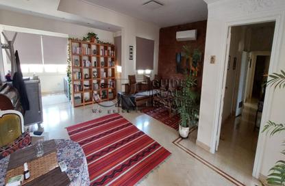 Penthouse - 4 Bedrooms - 2 Bathrooms for rent in Mohamed Mazhar St. - Zamalek - Cairo