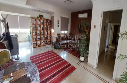 Penthouse - 4 Bedrooms - 2 Bathrooms for rent in Mohamed Mazhar St. - Zamalek - Cairo