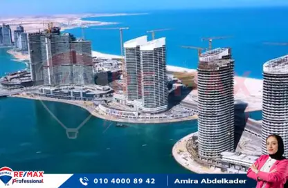 شاليه - 1 حمام للبيع في ذا جيت تاورز - مدينة العلمين الجديدة - العلمين - الساحل الشمالي