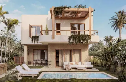 Villa - 4 Bedrooms - 5 Bathrooms for sale in Ramla Lakeside - Qesm Ad Dabaah - North Coast