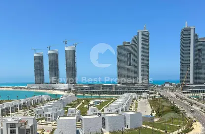 Chalet - 3 Bedrooms - 3 Bathrooms for sale in Mazarine - New Alamein City - Al Alamein - North Coast