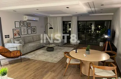 Apartment - 2 Bedrooms - 2 Bathrooms for rent in Lake View Residence - 5th Settlement Compounds - The 5th Settlement - New Cairo City - Cairo