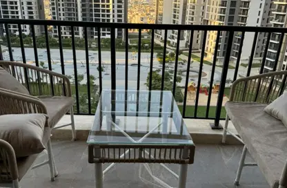 Apartment - 2 Bedrooms - 3 Bathrooms for rent in Park Side Residence - Zed Towers - Sheikh Zayed Compounds - Sheikh Zayed City - Giza