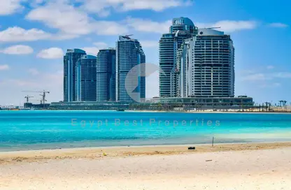 Apartment - 3 Bedrooms - 2 Bathrooms for sale in The Gate Towers - New Alamein City - Al Alamein - North Coast