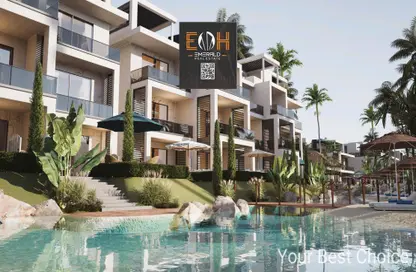 Apartment - 2 Bedrooms - 1 Bathroom for sale in Magawish Resort - Hurghada Resorts - Hurghada - Red Sea
