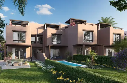 Townhouse - 4 Bedrooms - 5 Bathrooms for sale in Hacienda Waters - Qesm Ad Dabaah - North Coast