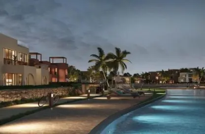 Chalet - 2 Bedrooms - 2 Bathrooms for sale in Makadi Resort - Makadi - Hurghada - Red Sea