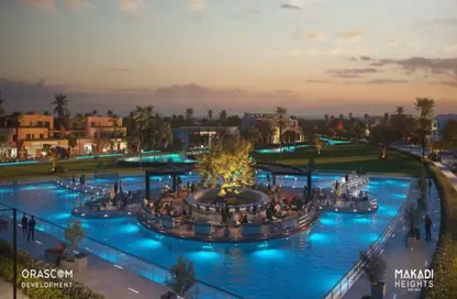 Chalet - 2 Bedrooms - 2 Bathrooms for sale in Makadi Orascom Resort - Makadi - Hurghada - Red Sea
