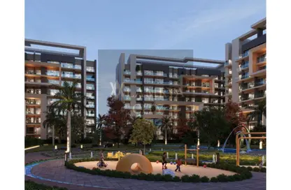 Apartment - 2 Bedrooms - 1 Bathroom for sale in City Oval - New Capital Compounds - New Capital City - Cairo