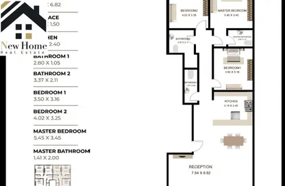 Apartment - 3 Bedrooms - 3 Bathrooms for sale in North Rehab - New Cairo City - Cairo