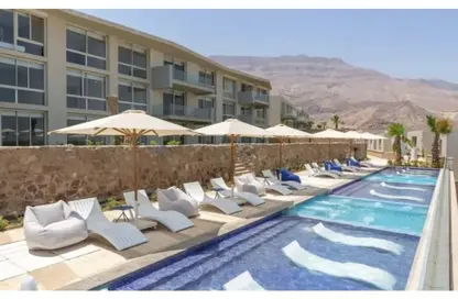 Chalet - 2 Bedrooms - 1 Bathroom for sale in IL Monte Galala - Al Ain Al Sokhna - Suez