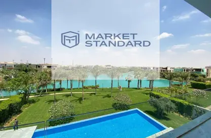Apartment - 4 Bedrooms - 4 Bathrooms for rent in Lake View - 5th Settlement Compounds - The 5th Settlement - New Cairo City - Cairo