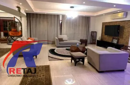 Apartment - 2 Bedrooms - 2 Bathrooms for rent in American University Housing District - 5th Settlement Compounds - The 5th Settlement - New Cairo City - Cairo