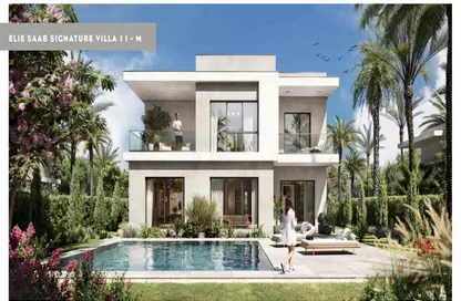 Villa - 5 Bedrooms - 6 Bathrooms for sale in Belle Vie - New Zayed City - Sheikh Zayed City - Giza