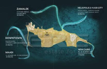 Apartment - 3 Bedrooms - 3 Bathrooms for sale in Golf Side - Uptown Cairo - Mokattam - Cairo