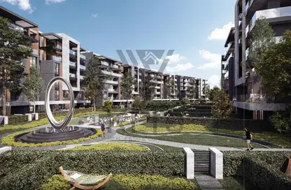Apartment - 1 Bedroom - 1 Bathroom for sale in Yellow Residence - New Cairo City - Cairo