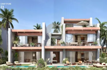 Chalet - 4 Bedrooms - 4 Bathrooms for sale in Ramla Lakeside - Qesm Ad Dabaah - North Coast