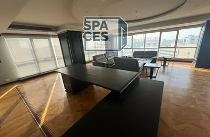 Office Space - Studio - 1 Bathroom for rent in V90 - North Teseen St. - The 5th Settlement - New Cairo City - Cairo