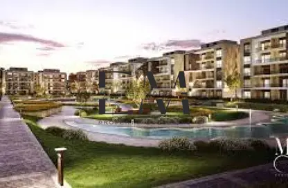شقة - 3 غرف نوم - 2 حمامات للايجار في مون ريزيدنس - فيفث سكوير - التجمع الخامس - مدينة القاهرة الجديدة - القاهرة