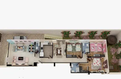 Apartment - 3 Bedrooms - 3 Bathrooms for sale in Bait Alwatan - The 5th Settlement - New Cairo City - Cairo