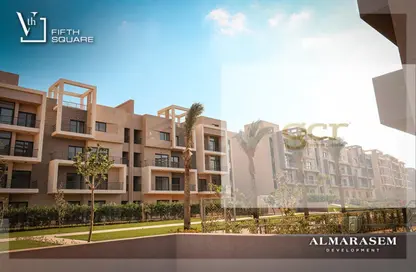 شقة - 2 غرف نوم - 2 حمامات للبيع في مون ريزيدنس - فيفث سكوير - التجمع الخامس - مدينة القاهرة الجديدة - القاهرة
