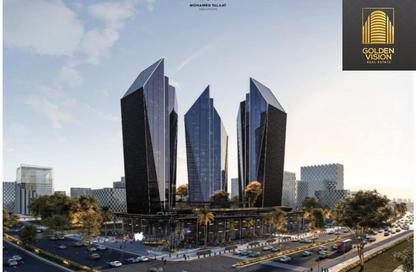 Office Space - Studio for sale in Obsidier - Downtown Area - New Capital City - Cairo