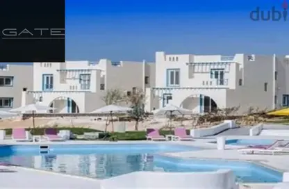 Twin House - 4 Bedrooms - 4 Bathrooms for sale in Mountain View - Ras Al Hekma - North Coast