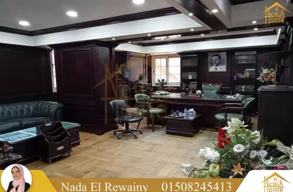 Office Space - Studio - 2 Bathrooms for rent in Abo Qir St. - Sporting - Hay Sharq - Alexandria