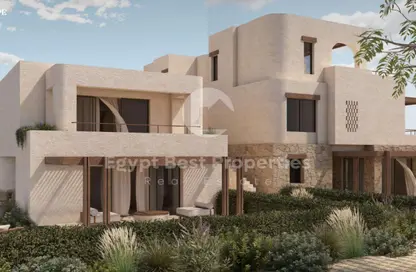 شاليه - 2 غرف نوم - 2 حمامات للبيع في هاسيندا حنيش - قسم مرسي مطروح - الساحل الشمالي