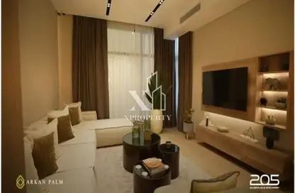 شقة - 3 غرف نوم - 2 حمامات للبيع في 205 اركان بالم - كمبوندات الشيخ زايد - الشيخ زايد - الجيزة