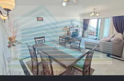 شقة - 2 غرف نوم - 2 حمامات للايجار في سان ستيفانو جراند بلازا - سان ستيفانو - حي شرق - الاسكندرية