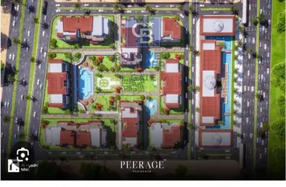 Apartment - 2 Bedrooms - 2 Bathrooms for sale in Peerage - New Cairo City - Cairo