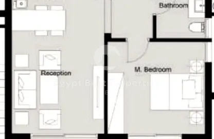 Apartment - Studio - 1 Bathroom for sale in Palm Hills New Cairo - 5th Settlement Compounds - The 5th Settlement - New Cairo City - Cairo Apartment - Studio - 1 Bathroom for sale in Palm Hills New Cairo - 5th Settlement Compounds - The 5th Settlement - New Cairo City - Cairo