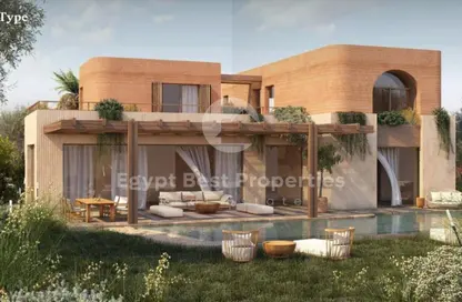 Chalet - 3 Bedrooms - 3 Bathrooms for sale in Ramla Lakeside - Qesm Ad Dabaah - North Coast