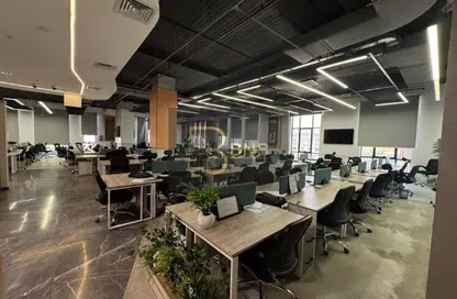 Office Space - Studio - 3 Bathrooms for rent in North Teseen St. - The 5th Settlement - New Cairo City - Cairo