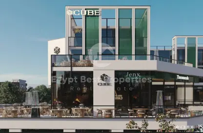 Restaurant - Studio - 1 Bathroom for sale in Arkan Palm 205 - Sheikh Zayed Compounds - Sheikh Zayed City - Giza