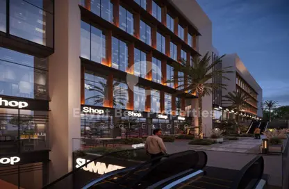 Retail - Studio - 1 Bathroom for sale in Elan - Cairo Gate - Sheikh Zayed Compounds - Sheikh Zayed City - Giza