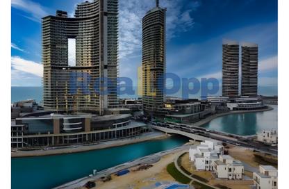 Apartment - 2 Bedrooms - 1 Bathroom for sale in The Gate Towers - New Alamein City - Al Alamein - North Coast