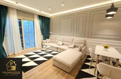 Apartment - 2 Bedrooms - 1 Bathroom for rent in El Rehab Extension - Al Rehab - New Cairo City - Cairo