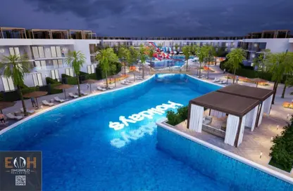 Apartment - 2 Bedrooms - 1 Bathroom for sale in Magawish Resort - Hurghada Resorts - Hurghada - Red Sea