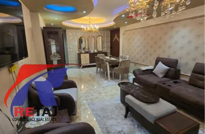 Apartment - 3 Bedrooms - 2 Bathrooms for rent in Al Farik Mohamed Ibrahim St. - 6th Zone - Nasr City - Cairo